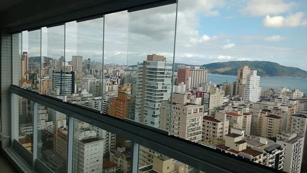 Envidraçamento de sacadas - Vidraçaria Art Guedes